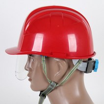 코브ABE종 A형빨간색 보안경안전모 건설현장안전모