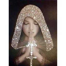 세진 DIY 보석십자수 3D 72가지 신제품 새로운 취미생활 보석 십자수 보석십자수, 34x44 기도하는 여인, 1세트