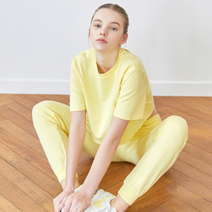 이지 프리 조거 팬츠 - 레몬 제스트