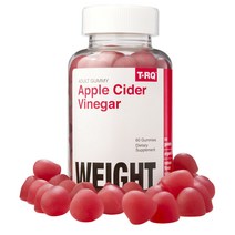 티알큐 어덜트 사과 식초 웨이트 구미 글루텐 프리, 60정, 1개