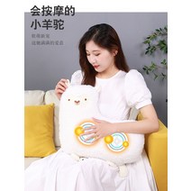 셀_마사지기 안마기 일본식 알파카 쿠션 장난감 전동 인형 견추 쿠션 공자녀 선물, 01. 컬렉션 플러스 49 여름 온수팩 증정