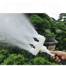 급수분무노즐 농업 스프링클러 원예온실 관개펌프, (조정 가능한 5개의 헤드) 11.2인치 + 파이프 칼