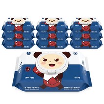 달곰이 손세정 물티슈 캡형(80매) 10팩, 1개