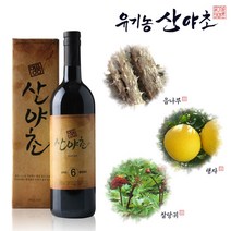 유기농산야초 6호 혼합 발효원액 효소 진액 엑기스, 1병, 500ml