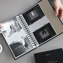 셀프 성장 앨범 초음파 일기 프로포즈 포토북 3X5사이즈, 버건디