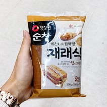 청정원 순창 재래식 생된장 500g(봉지), 3개