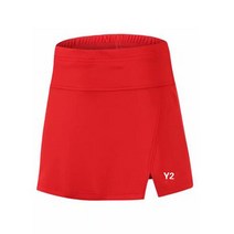 스키장비 숏스키 짧은 미니 쇼트 플레이트 탁구 숙녀 스커트 바지 여성 여름 빠른 드라이 러닝 스포츠 휘트, 03 Red_07 3XL
