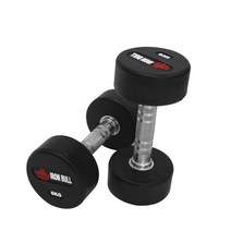 [동화스포츠] 아이언불 덤벨 2~50kg 헬스장 고무아령 (1개), 20kg 1개, 1개
