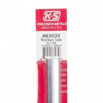 알루미늄 원형파이프 FK83035 305mm x 12.7mm x 0.9mm, 없음