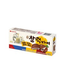 칠성 사무실 탕비실 롯데 명가찰떡파이 과자 세트 간식 추천 210G 2개, 14세트