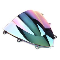 CBR1000RR 2008-2011 혼다 용 오토바이 윈드 스크린 실드 더블 버블 CBR 1000 RR 2008 ABS 플라스틱, 02 Deep-Iridium