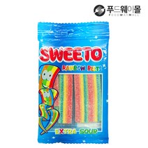 레인보우 벨트젤리 80g, 단품