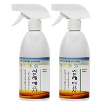 찌든때깨끄시 렌지 후드 오븐 인덕션 환풍기 기름때 찌든때 묵은때 강력클리너 500mlx2개, 1개