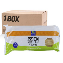 [송학식품] 쫄면사리 2kg x 6개 (박스)_보통굵기_쫄면 (약60인분), 1박스, 12kg