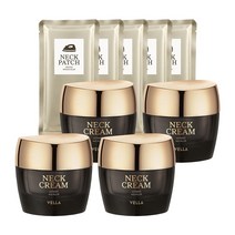 넥패치 추가벨라 에이지킬러 고농축 주름 탄력 넥크림 50ml 4개