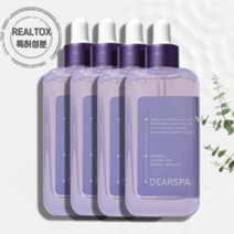 바쿠치올 리얼톡스 무자극 항산화 주름 탄력 보습 디어스파 네이처톡스 에너지 앰플, 50ml, 4개