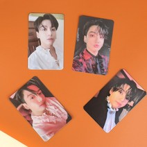 인생네컷앨범 초음파앨범 성장앨범 본식사진 웨딩포토북 4 개/Kpop JUNGKOOK 포토 카드 Lomo 앨범 Me Myself 축제 사진 Hyunjin Stray Kids Kpop, [01] B120-4PCS-JUNGKOOK