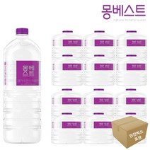 몽베스트 생수 2L x 12개 (안전박스포장)