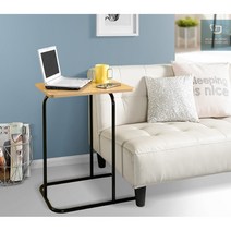 간이 미니 테이블 보조 이케아 사이드 쇼파 침대 거실협탁, 화이트