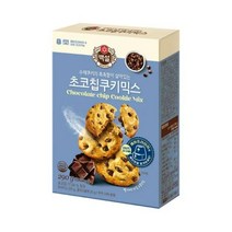 CJ더마켓 홈 베이킹 제과 제빵 빵 만들기 카페 디저트 아이 간식 초코칩 쿠키믹스 초코 핫 케익 와플 브라우니 쿠키 머핀 깨찰빵 식빵 290G, 29개