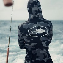 낚시복 기능성 방풍 방수 바람막이 Bill Fish남성용 긴팔 낚시 후드 저지 카모 셔츠 성능 의류, 01 1
