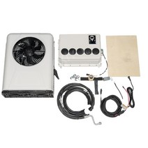 화물차 무시동에어컨 차박용 차박 캠핑카 카라반 캠핑 승용차 트럭 에어컨 12v 24v, 12V내장높은구성