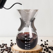 보라리빙 커피 핸드 드립 세트 시노글라스 셀렉트 400ml 800ml, 400ml (소)