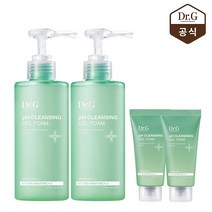 [닥터지] (1 +1) 약산성 클렌징 젤 폼 200mL+30mL*2개, 단품, 단품