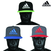 아디다스 스냅백 엑스플랫 캡 아디다스로고 커플모자 브랜드모자, 검정연두