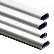 officed 전선 케이블 보호관 알루미늄 커버 배선 바닥 고정 정리 14mm, 2p