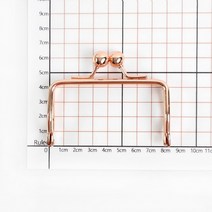 털실나라 손뜨개 무공 프레임, 8cm 로즈골드