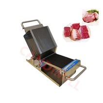 족발 써는 기계 수육 컷팅기 편육 절단기 커팅 수동 간편한 스테인레스 신선한 고기 소형 오이 칠리 푸드 프로세서, 3.4.0mm