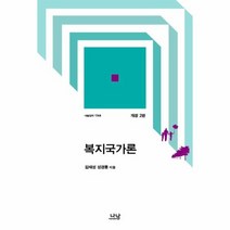 복지국가론 개정 2판, 상품명