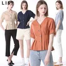 [리스트] 린넨 버튼 핀턱 블라우스