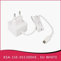라즈베리 파이 15.3W USBC 전원 공급 장치 공식 권장 5V3A 유형C 어댑터 4, [02] KSA15E051300 EU WHT