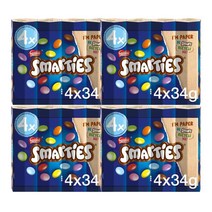 스마티스 초콜릿 멀티팩 34g 4개 4팩 Smarties Chocolate Multipack