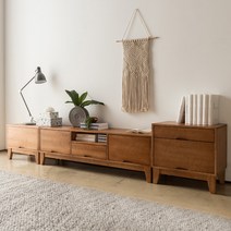 헤이미쉬홈 신디 북유럽 원목 TV거실장 모음, 1800 거실장