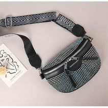 중년여성패션가방 큐빅스터드 크로스백 미니크로스백 지갑가방 편한 엄마생일 선물