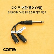 2극 6.3 M 2극 4극 3.5(마이크 측) F 마이크 변환 젠더 Y형 변환젠더 컴퓨터장비 PC부품 USB젠더 PC용품 컴퓨터용품 네트워크장비 젠더 컴퓨터부품