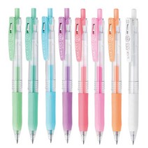 제브라 사라사 클립 중성펜(+밀크), 클립 밀크 0.5mm, 밀크화이트 MKW