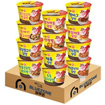 오뚜기 컵밥 12종 (김치참치+톡톡+참치마요+불닭마요+얼큰쇠고기+매콤낙지+제육+오삼+뚝불+진짬뽕+차돌+햄버그), 1세트