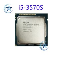 i53570인텔 코어 I5-3570s i5 3570S 3.1GHz 쿼드 CPU 프로세서 6M 65W LGA 1155 정품 제품 보증 3 년, 01 i5-3570S