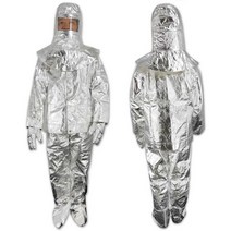 방화복 소방용 방염복 고온 저항 보호구 단열 작업복, 1000도 상의+바지(고품질)