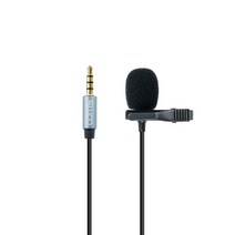 BiLe LG X4/X5/X6 스마트폰 3.5mm 녹음 방송 유선 마이크 미니 1.5M, BiLeGS113 핀 마이크
