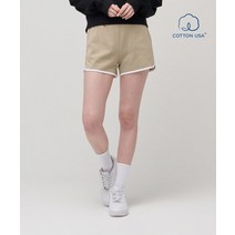 MUSA STANDARD 우먼즈 돌핀 쇼츠 베이지 WOMENS DOLPHIN SHORTS BEIGE MWBKK201-BE