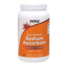 나우푸드 퓨어 완충 아스코르브산 나트륨 비타민 C 파우더 글루텐 프리 비건, 1361g, 1개