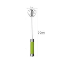 가축 사료 교반기 배합기 혼합 믹서 Hand Pressure Semi-automatic Egg Beater Stainless Steel Kitchen Ac, 04 Green tuba