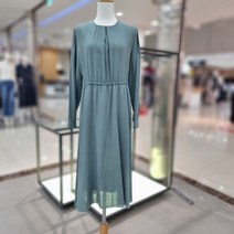 씨씨콜렉트 라운드넥 롱원피스 (C214MSE036)