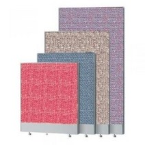 가구뱅크 원톤 천파티션 높이1200형 45T PVC 칸막이 가벽 가림막 사무용파티션 사무실 이동식파티션, W1200, PN727