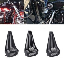 할리데이비슨 투어링 튜닝 라디에이터 쿨러 디플렉터 그릴 커버, 무광블랙